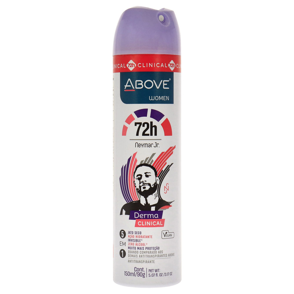 72 Hours Neymar Jr Derma Clinical Antiperspirant Deodorant - Women